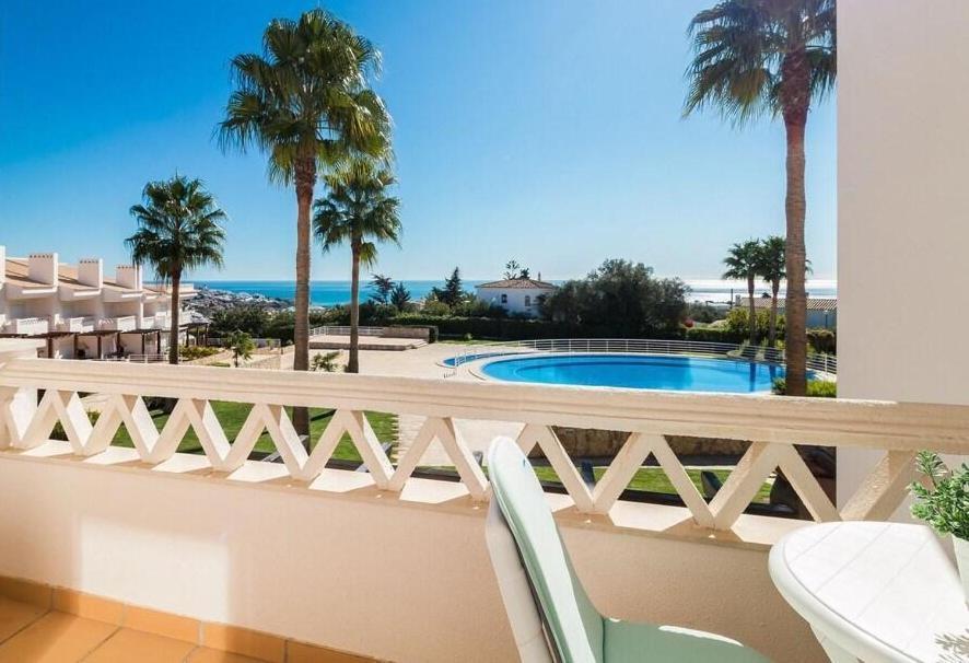 Villa Fantastic Townhouse With Pool And Sea Views Albufeira Exterior foto