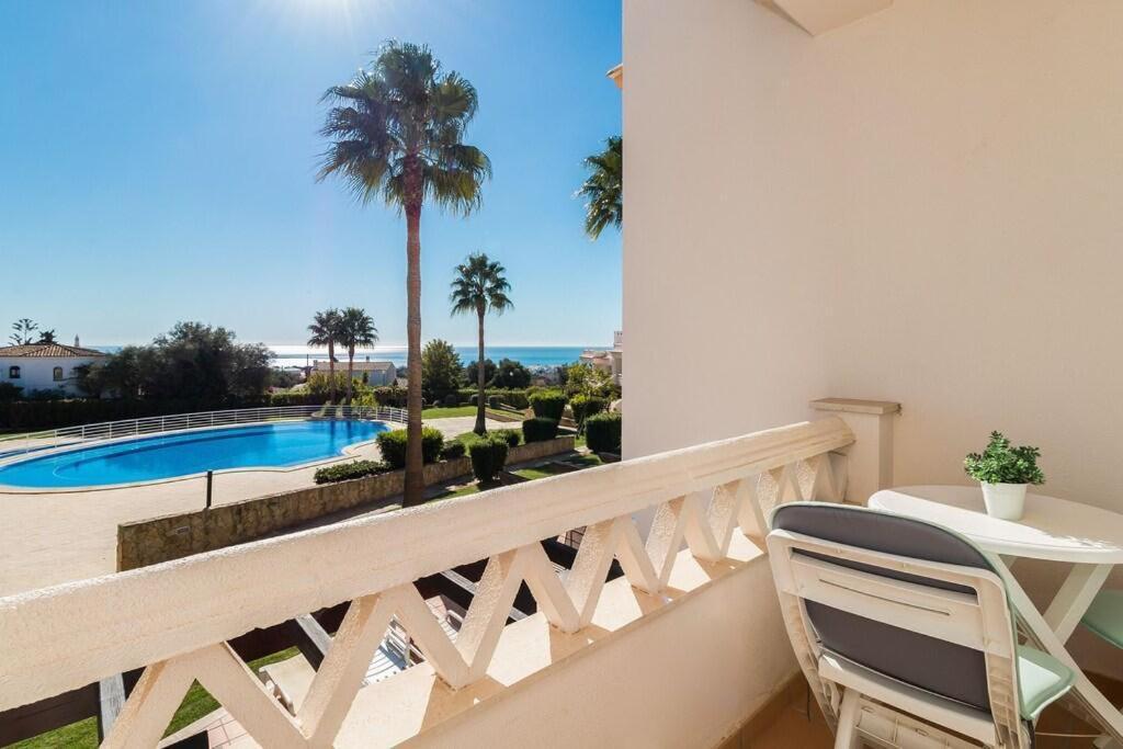 Villa Fantastic Townhouse With Pool And Sea Views Albufeira Exterior foto